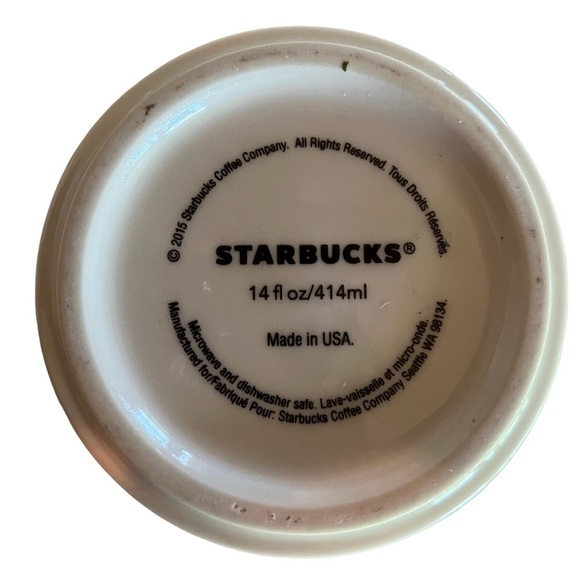 Starbucks 2015 Coffee Mug 14 fl oz - Picture 4 of 4